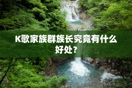 K歌家族群族长究竟有什么好处？