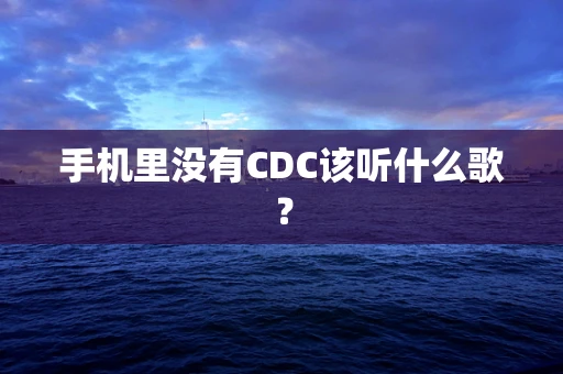 手机里没有CDC该听什么歌？